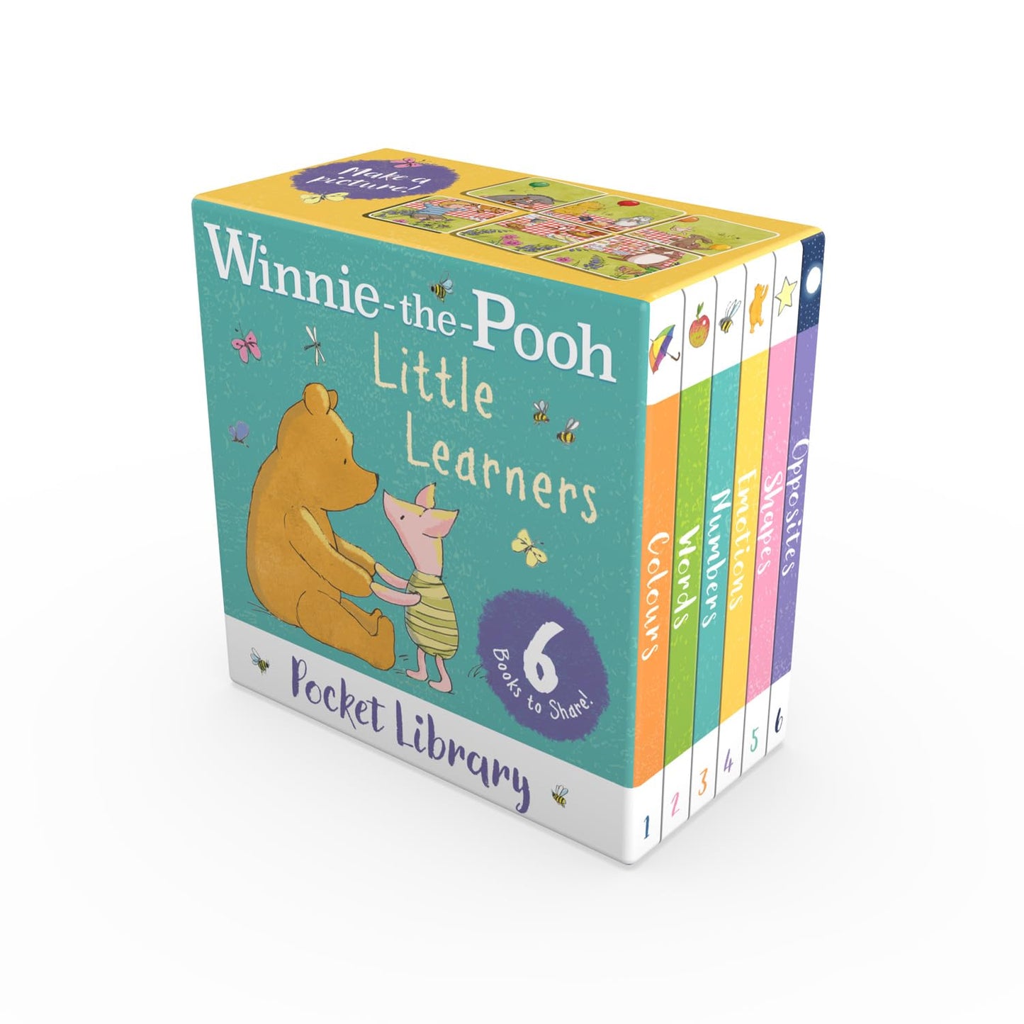 Libro: Winnie-the-Pooh Little Learners Pocket Library: Illustrated Pocket-Sized Books Perfect For Young Fans of Classic Pooh