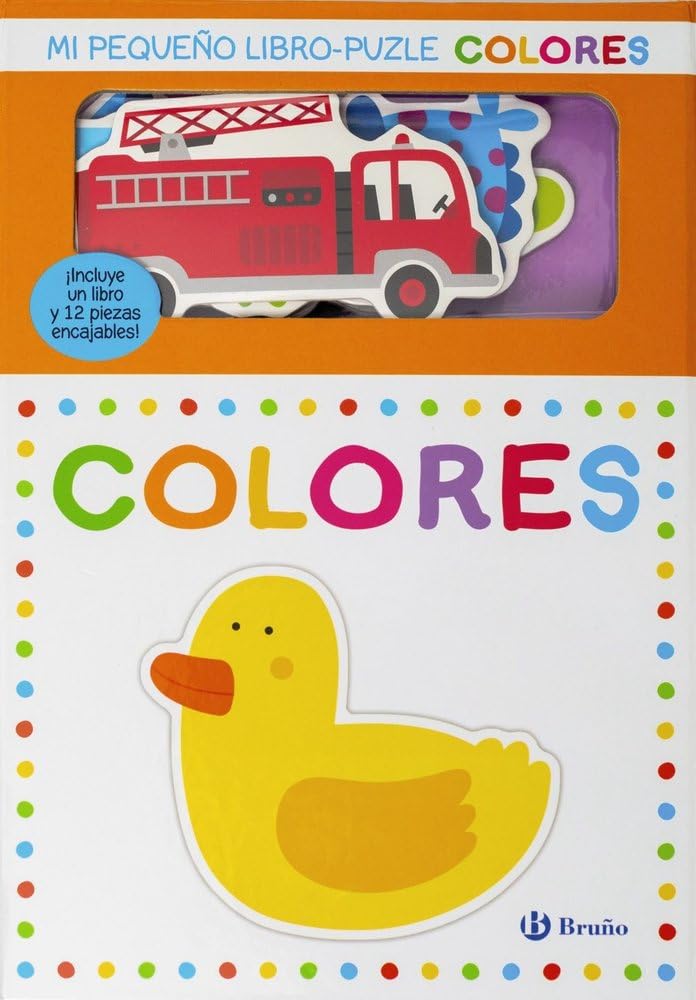 Libro: Mi pequeño libro-puzle. Colores (Castellano - A PARTIR DE 0 AÑOS - PROYECTO DE 0 A 3 AÑOS - Libros manipulativos)