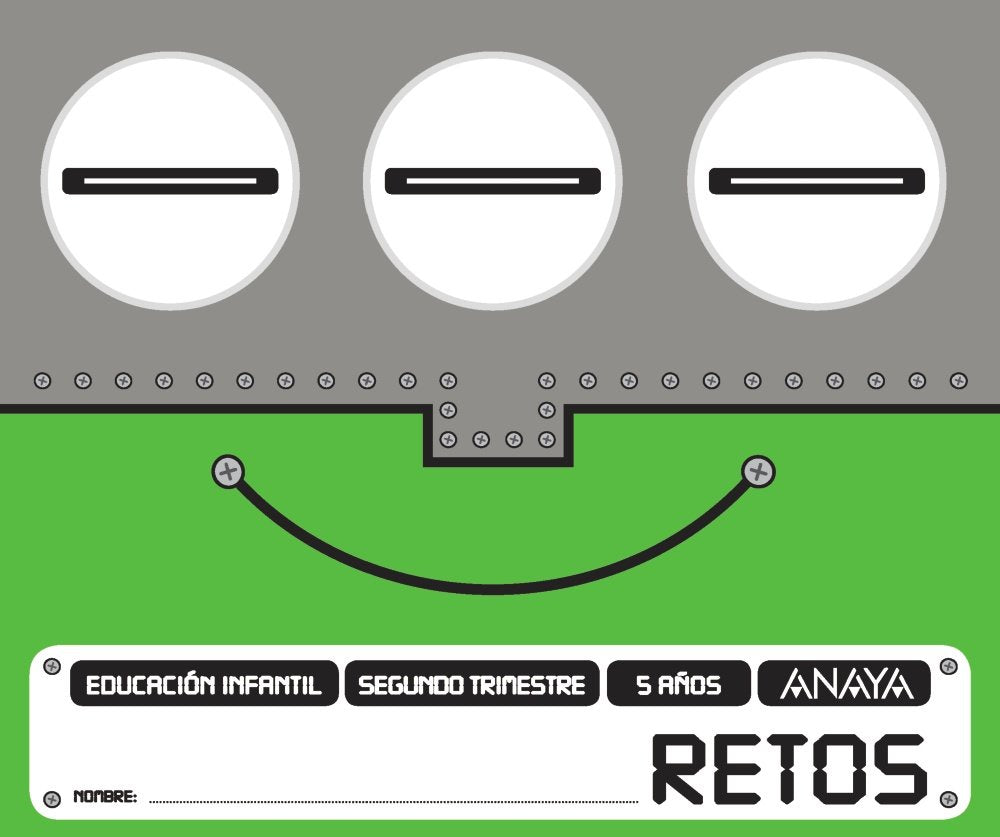 Libro: RETOS 5 años. Segundo trimestre.