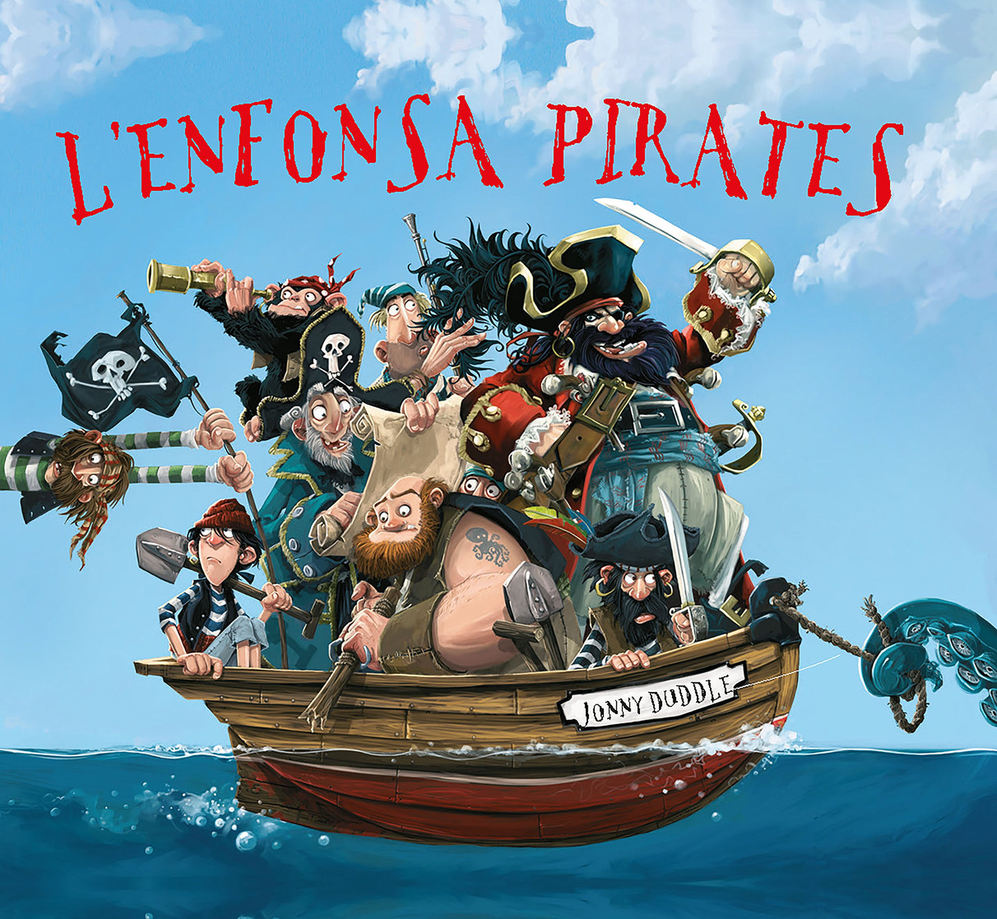 L'enfonsa pirates: Llibre de pirates per a nens de 4 anys: de l'il·lustrador de Harry Potter! Llibre en català: 2 (Àlbums Il·lustrats)
