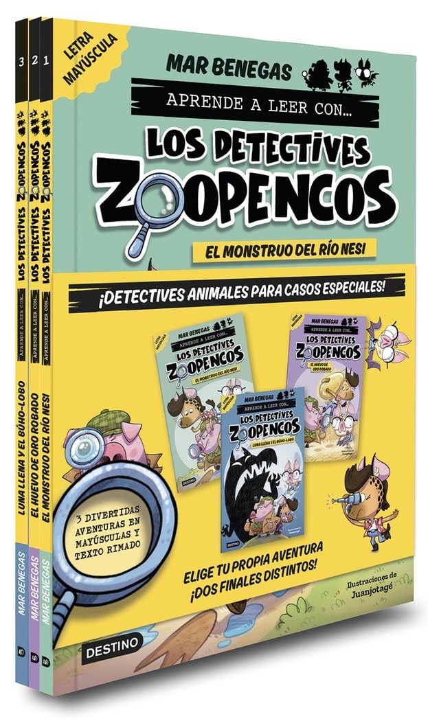 Libro: Pack Aprender a leer con...Los Detectives Zoopencos 1-3. Elige tu historia