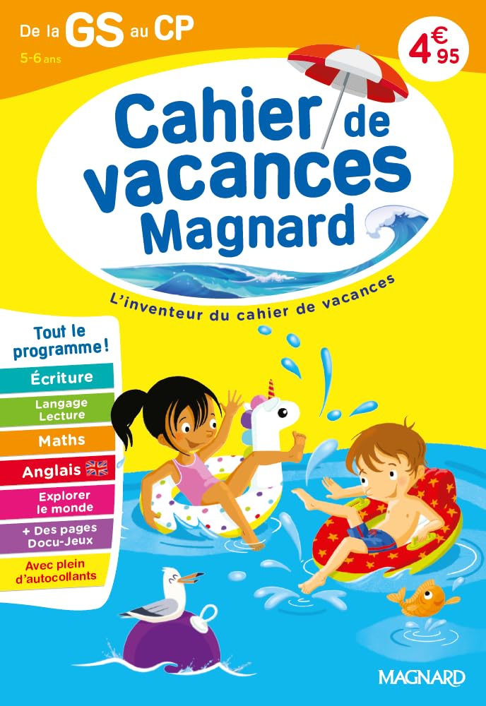 Libro: Cahier de vacances de la GS vers le CP: Magnard, l’inventeur du cahier de vacances