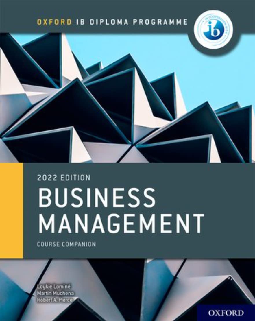 Libro: NEW DP Business Management Course Book 2022