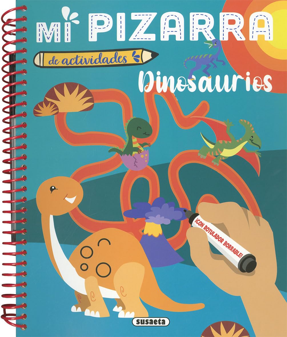 Libro: Susaeta - Dinosaurios (Mi pizarra de actividades)
