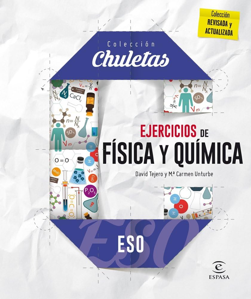 Libro: Ejercicios física y química para la ESO (CHULETAS)