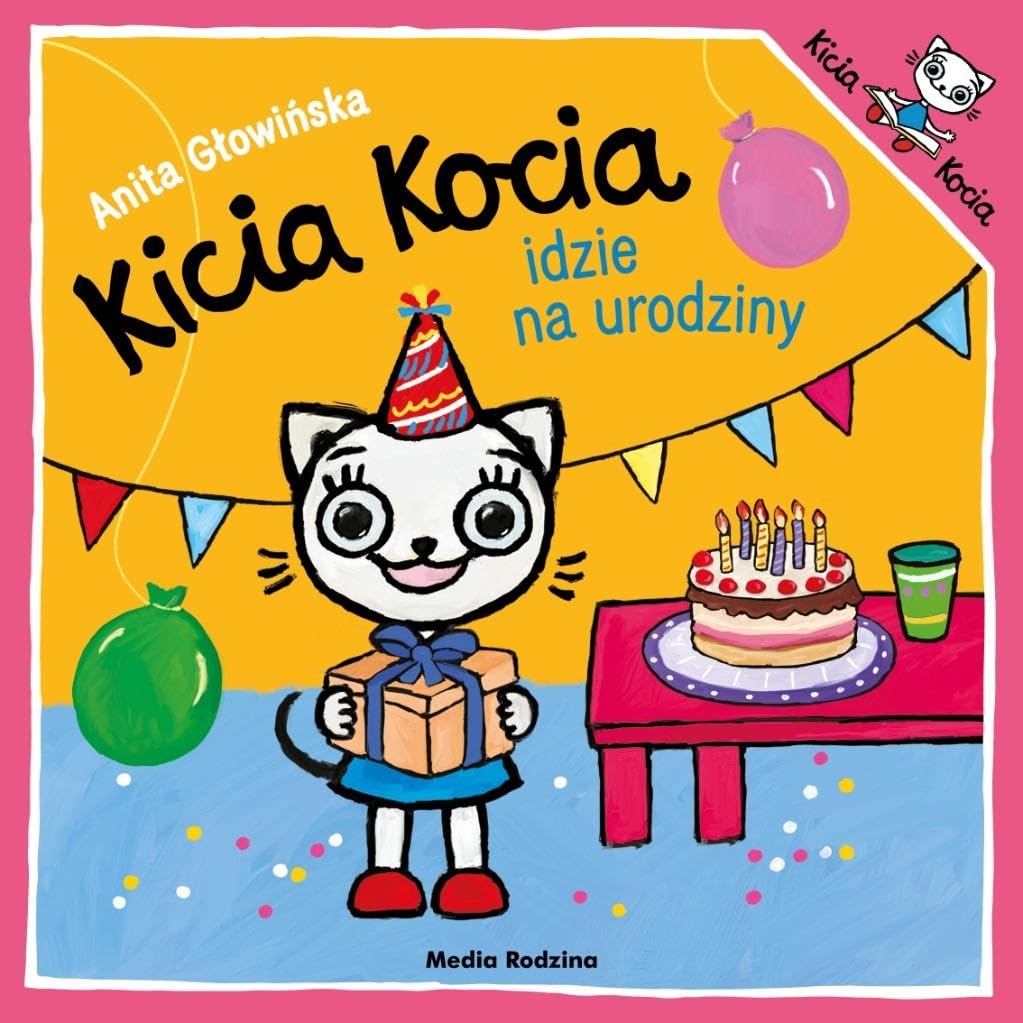 Libro: Kicia Kocia idzie na urodziny