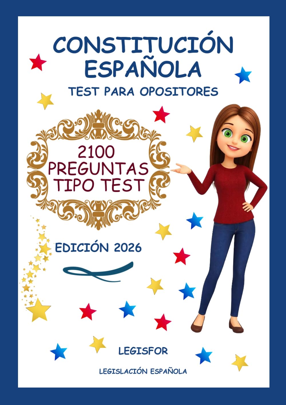 Libro: Constitución Española. Test para opositores