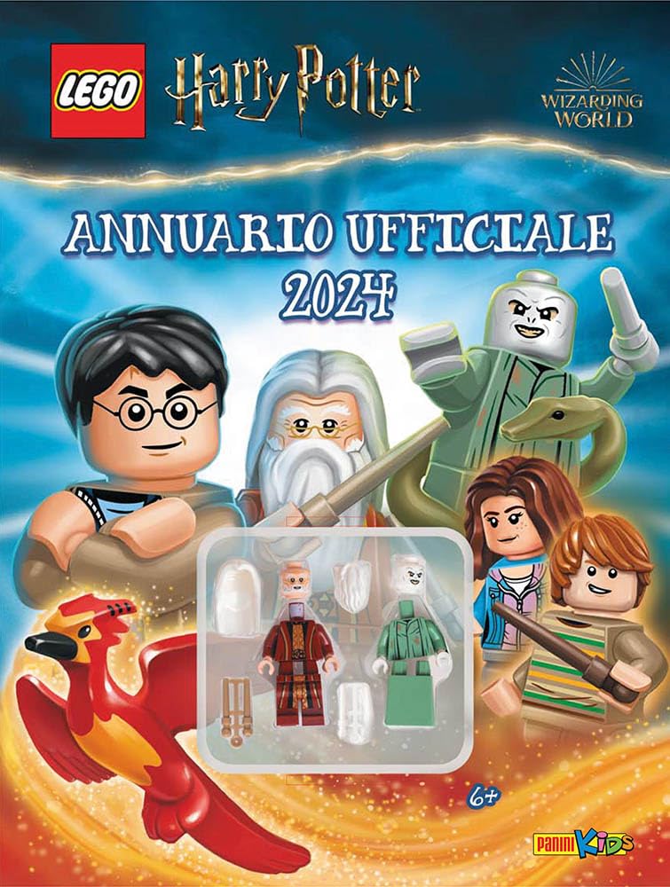 Libro: Annuario 2024 ufficiale. Lego Harry Potter. Ediz. a colori. Con minifigure di Albus Silente. Con minifigure di Lord Voldemort (Panini kids)