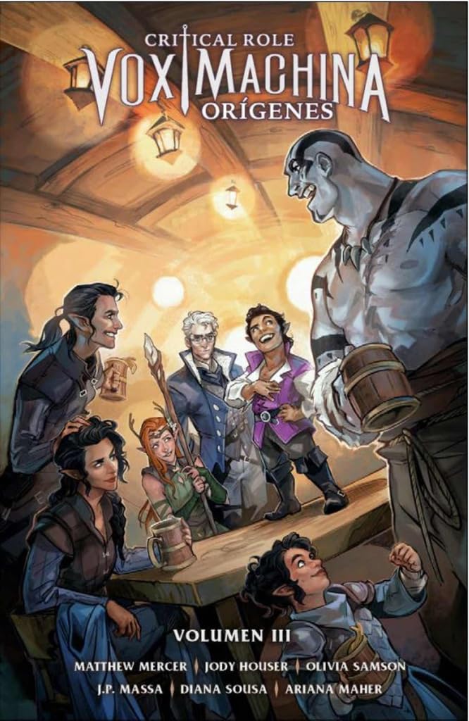 Libro: CRITICAL ROLE: VOX MACHINA ORÍGENES VOLUMEN III (LINEA INFINITE)