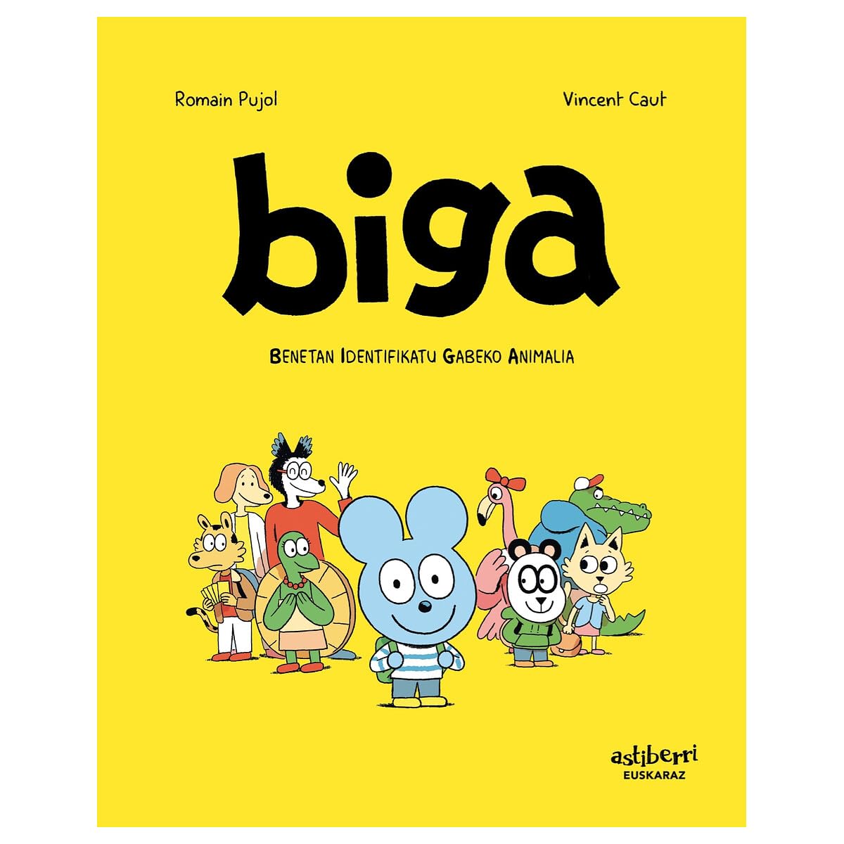 Biga. Benetan identifikatu gabeko animalia (Avni = euskara) (Txikiberri)
