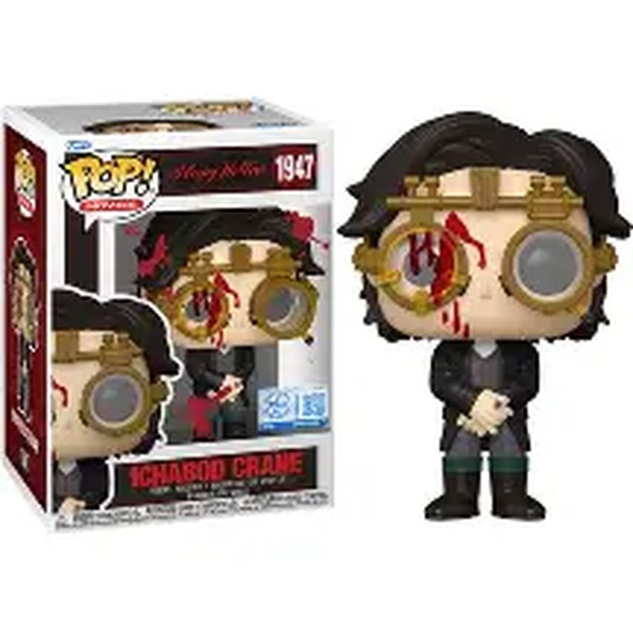 Funko Sleepy Hollow Pop! Movies - Ichabod Crane Pop Exclusivo Figura de Vinilo 1947