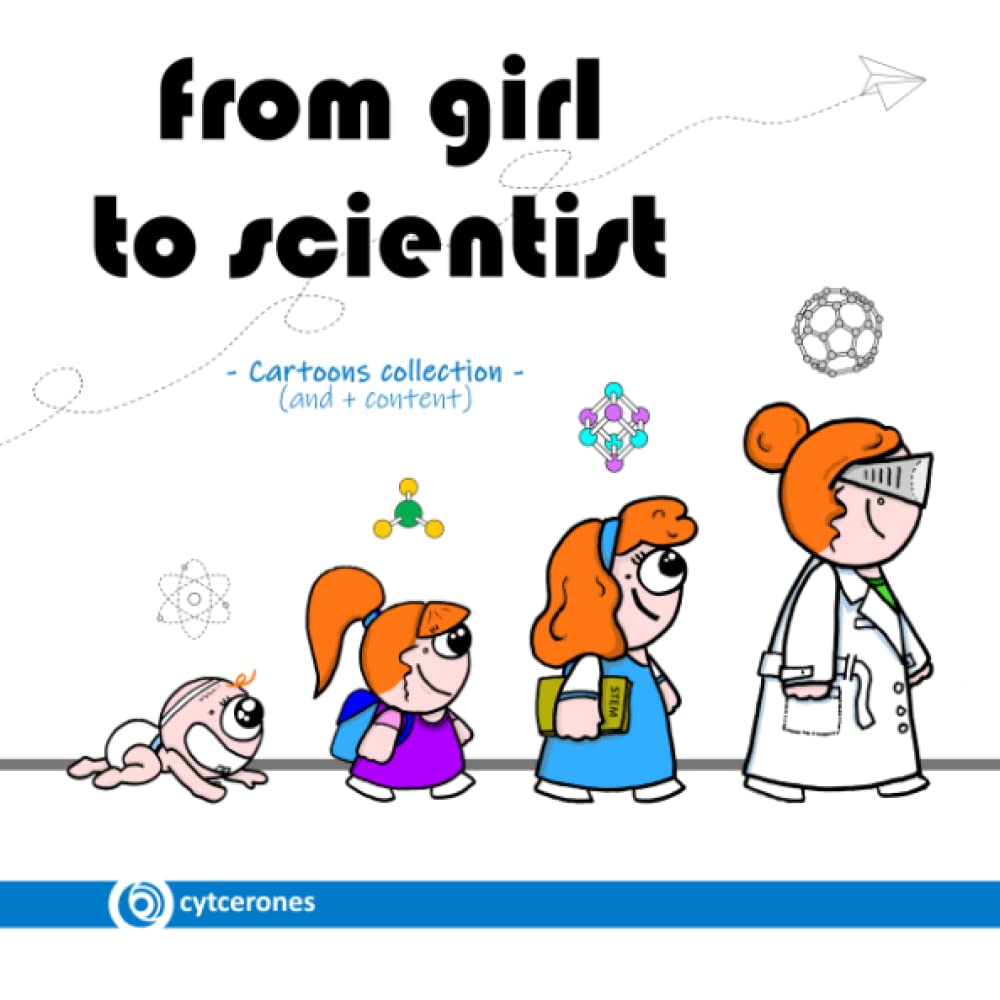 Libro: from girl to scientist: Cartoons collection and other content