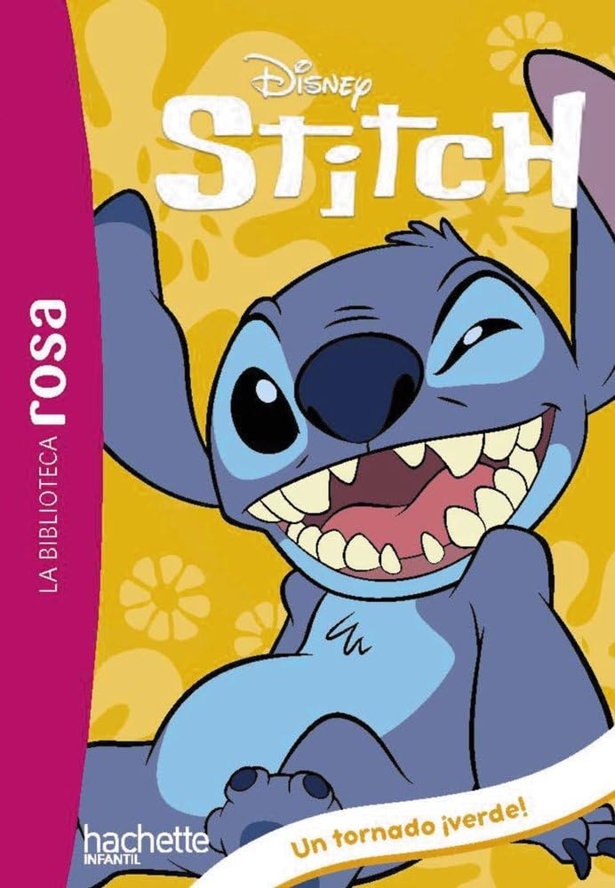 Libro: La Biblioteca rosa. Stitch, 4. Un tornado ¡verde! (Hachette INFANTIL - DISNEY)