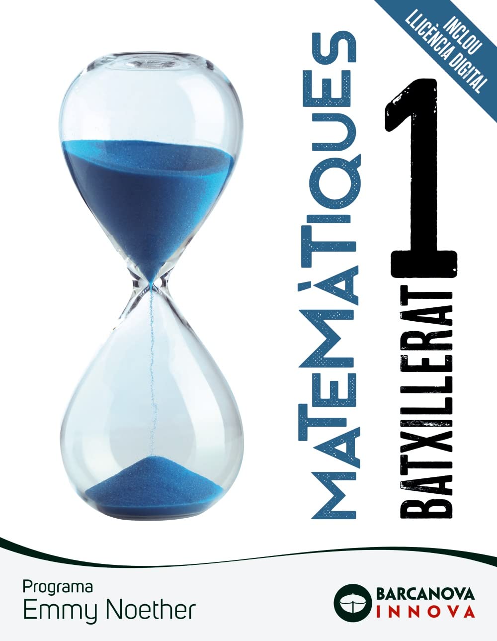 Libro: Emmy Noether 1 Batxillerat. Matemàtiques (Innova)