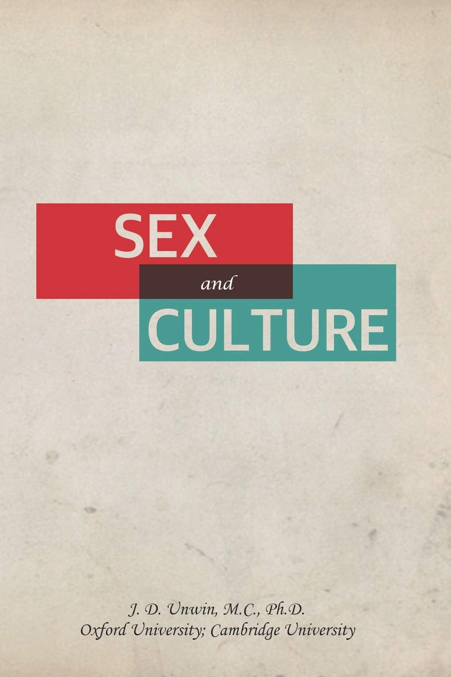 Libro: Sex and Culture