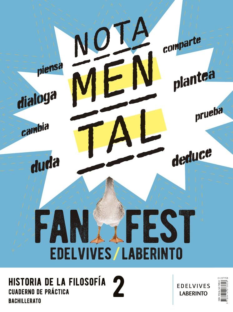 Libro: Proyecto: Fanfest 2026. Historia de la Filosofía 2 Bachillerato. Libro del alumno + Cuaderno de práctica