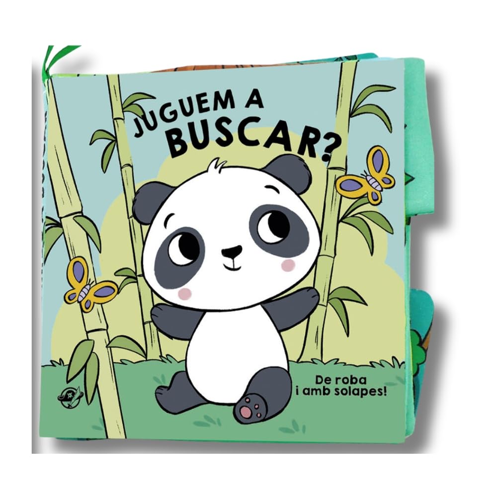Libro: Contes per a bebès - Juguem a buscar?: Llibre de tela suau per a nadons entre 0 i 36 mesos. Interactiu, amb solapes, paper cruixent i un mirall!