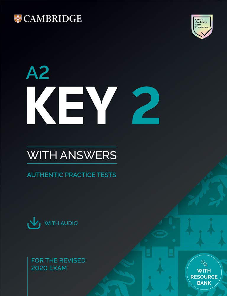 Libro: A2 Key 2. Practice Tests with Answers and Audio.