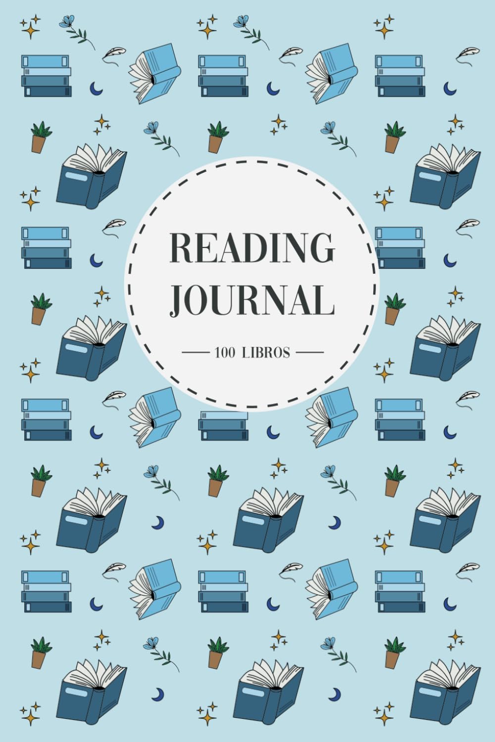 Libro: Reading Journal Blue: Cuaderno de lecturas | Diario de lecturas