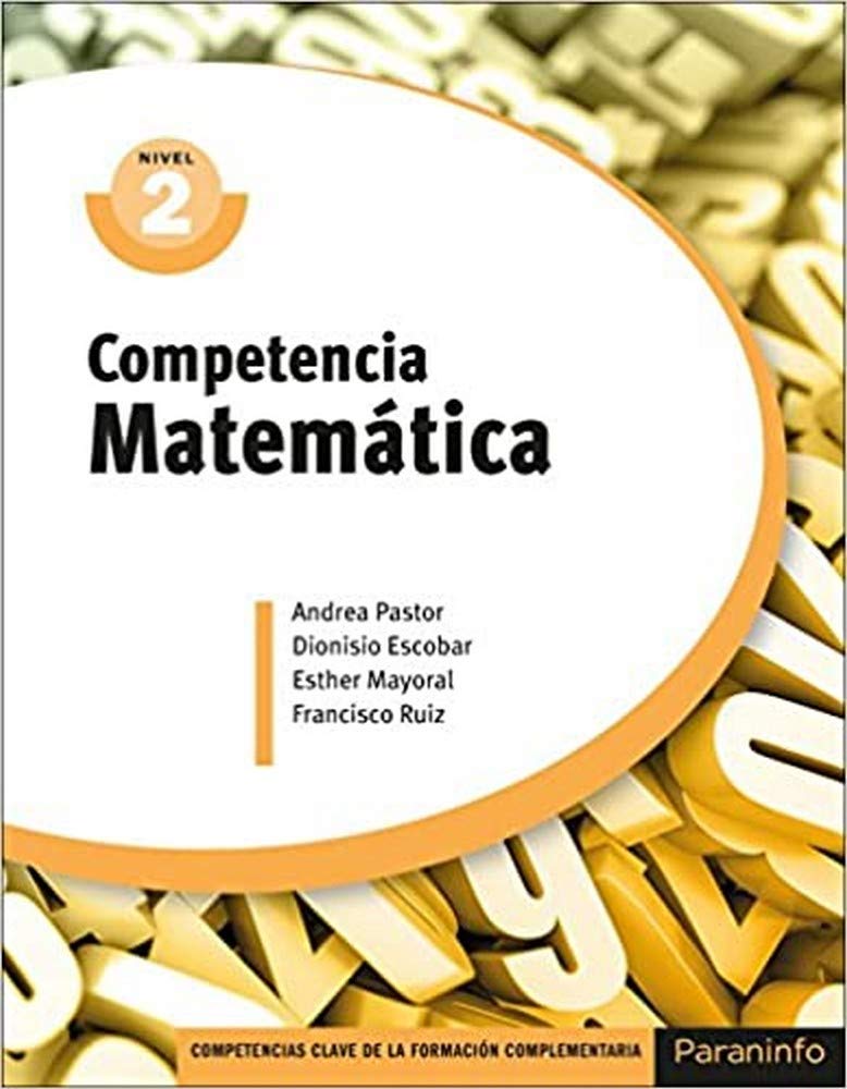Libro: Competencia clave: competencia matemática nivel 2: FCOV23