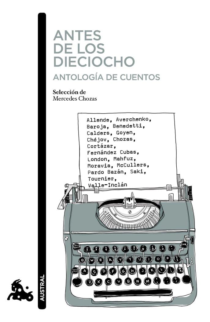 Libro: Antes de los dieciocho. Antología de cuentos