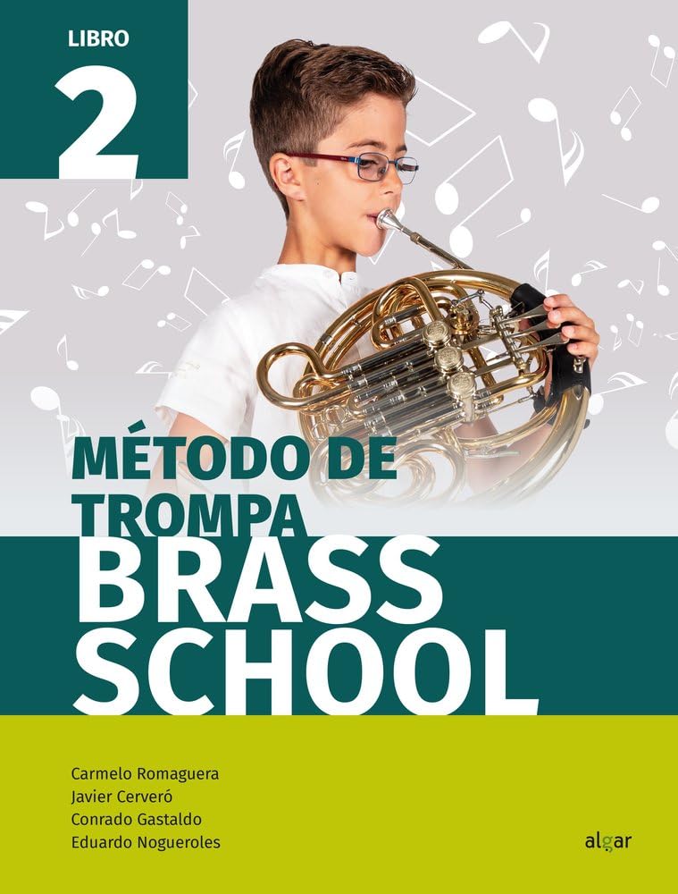 Libro: Método de trompa Brass School. Libro 2