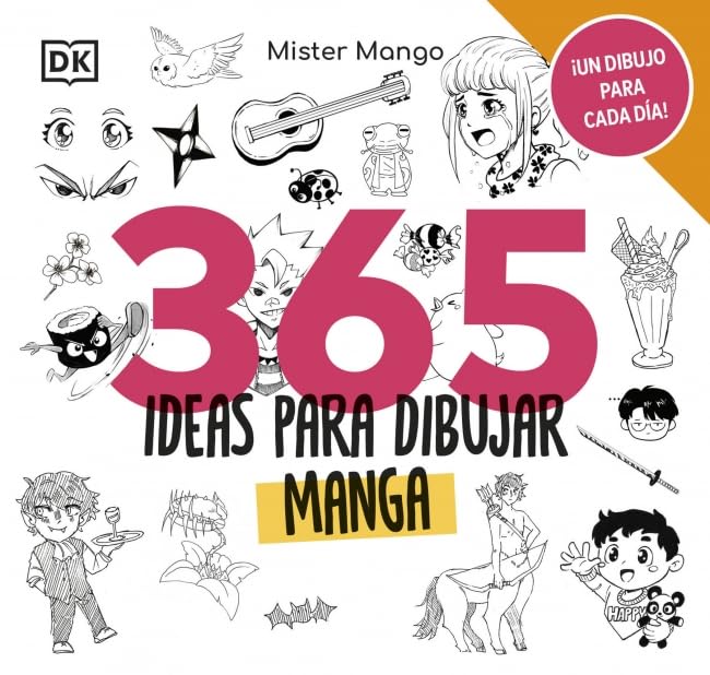 365 ideas para dibujar manga (Paso a paso)