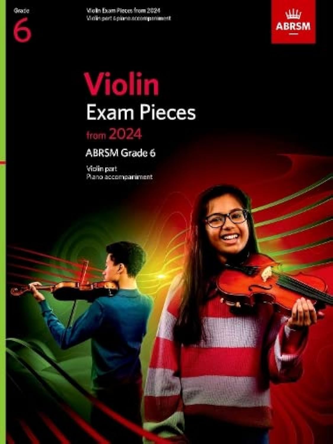 Libro: Violin Exam Pieces from 2024, ABRSM Grade 6, Violin Part & Piano Accompaniment (ABRSM Exam Pieces)