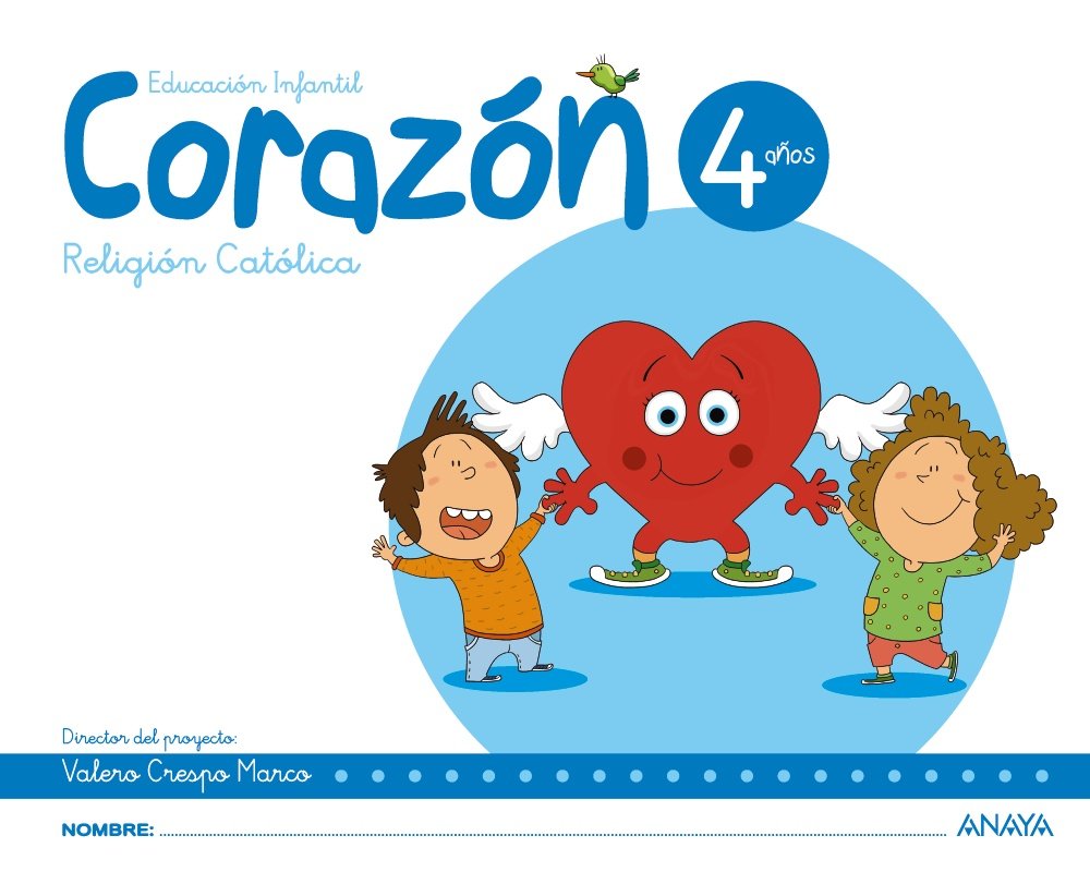 Libro: Corazón 4 años.
