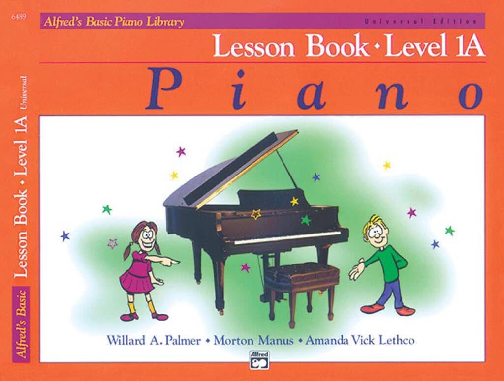 Libro: Alfred's Basic Piano Course Lesson Book Level 1A (Alfred's Basic Piano Library)