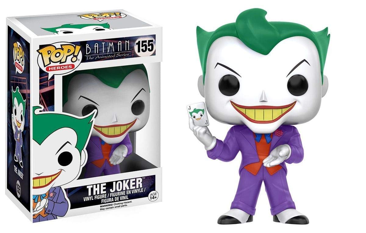 Funko Batman The Serie Animada Joker Pop Heroes Figura