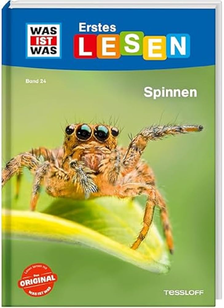 Libro: WAS IST WAS Erstes Lesen Band 24. Spinnen