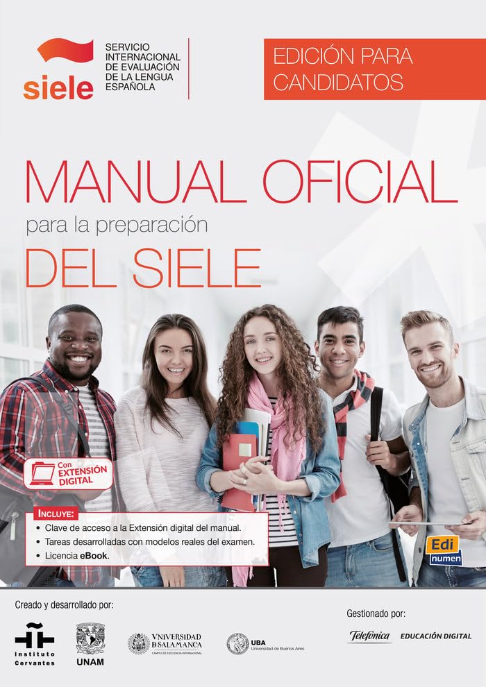 Libro: Manual oficial para la preparacion del siele. edicion para candidatos: Includes coded access to website of SIELE