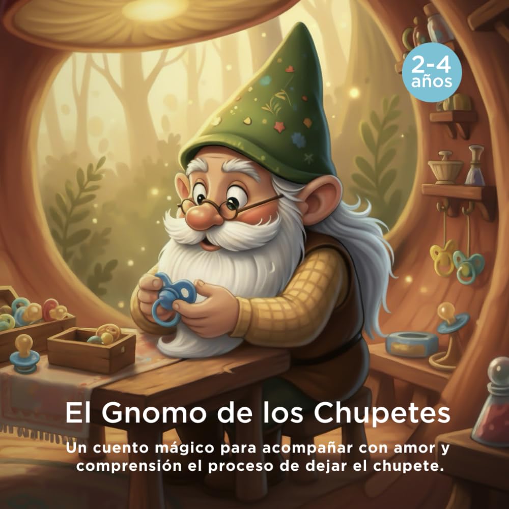Libro: El Gnomo de los Chupetes: Un cuento mágico para acompañar con amor y comprensión el momento de dejar el chupete