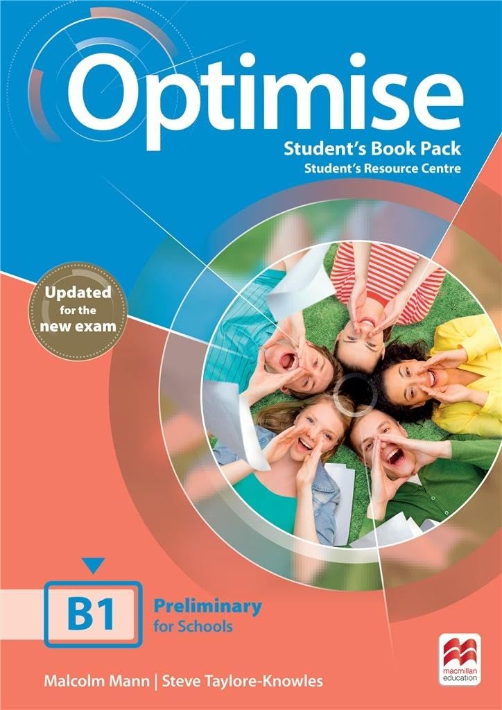 Libro: Optimise B1 Student's Book Pack