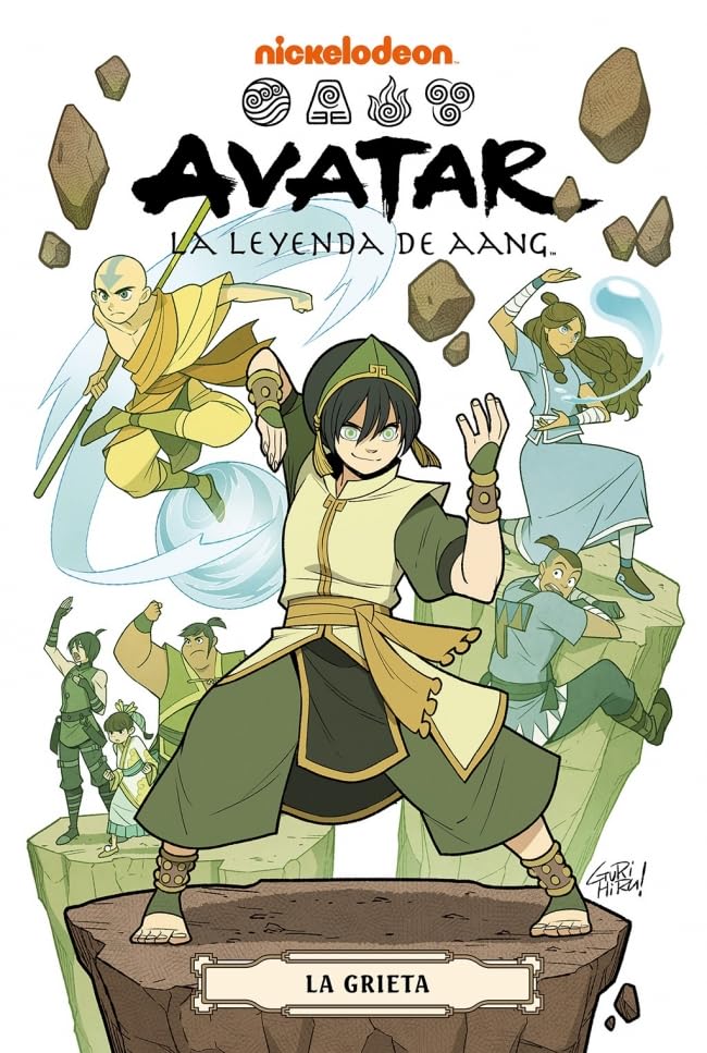 Libro: AVATAR 3 - La leyenda de Aang. La grieta - Edición en español (Nickelodeon)