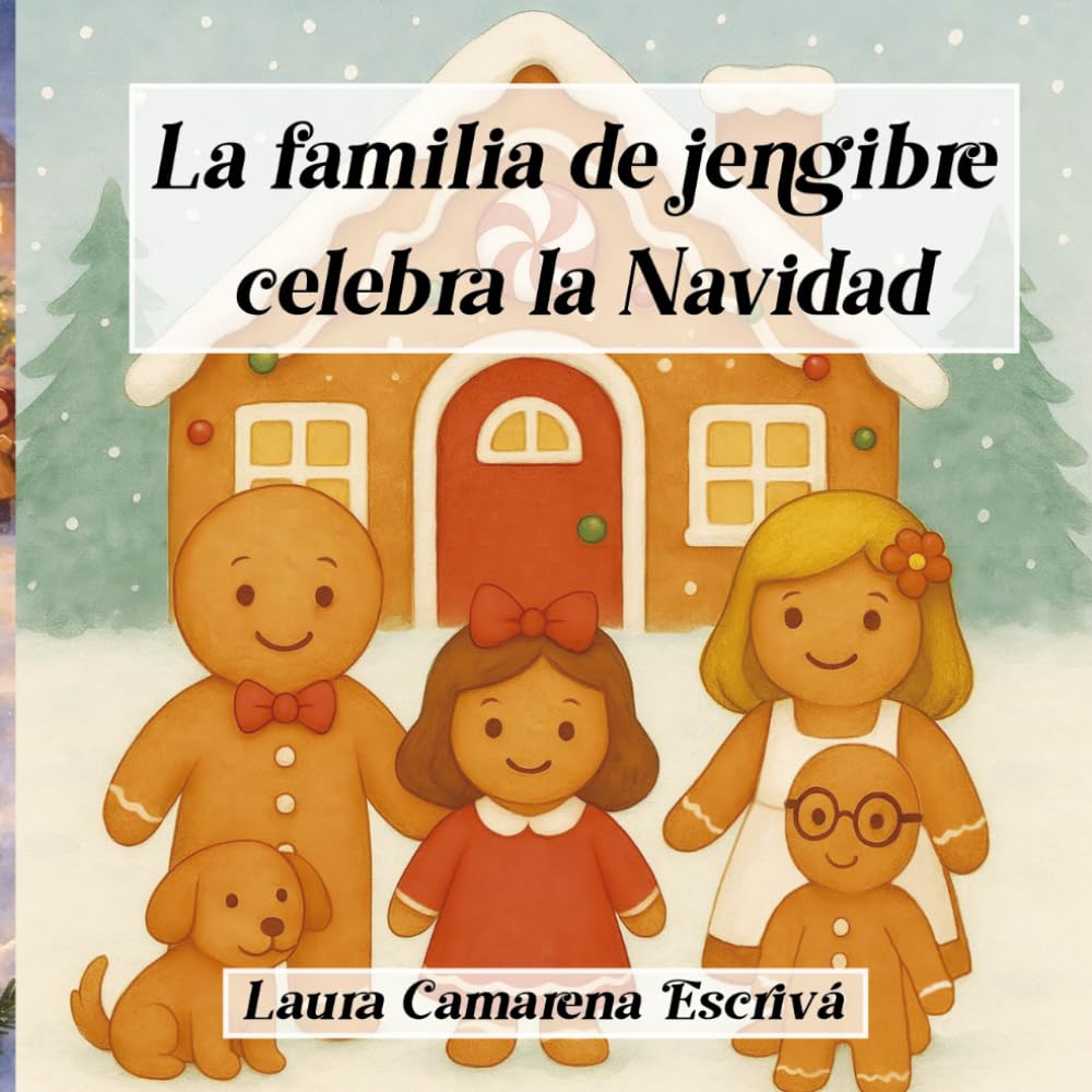 Libro: La familia de jengibre celebra la Navidad