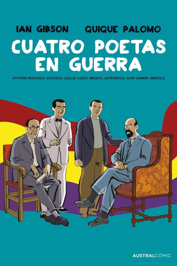 Libro: Cuatro poetas en guerra (novela gráfica)