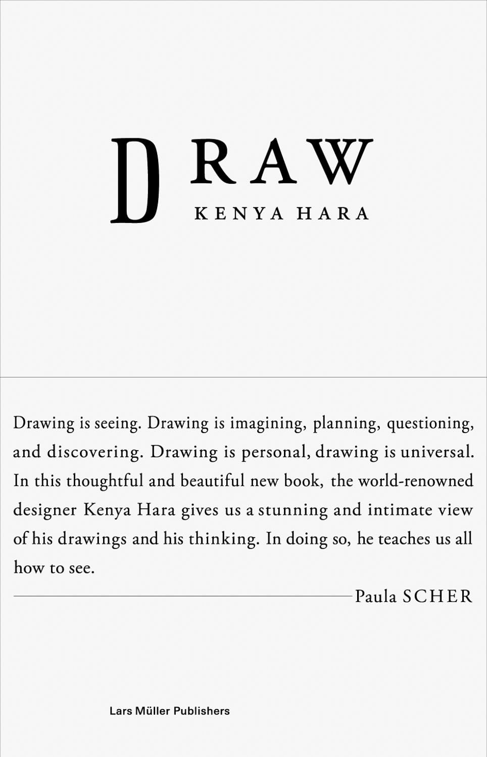 Libro: Kenya Hara: Draw