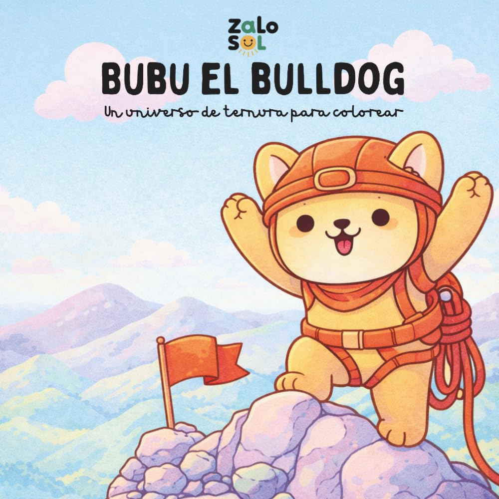 Libro: Bubu el Bulldog, Aventuras Deportivas: Un mundo de ternura para colorear. Libro kawaii para relajarse y disfrutar ideal para niños, adolescentes y adultos. (Spanish Edition)
