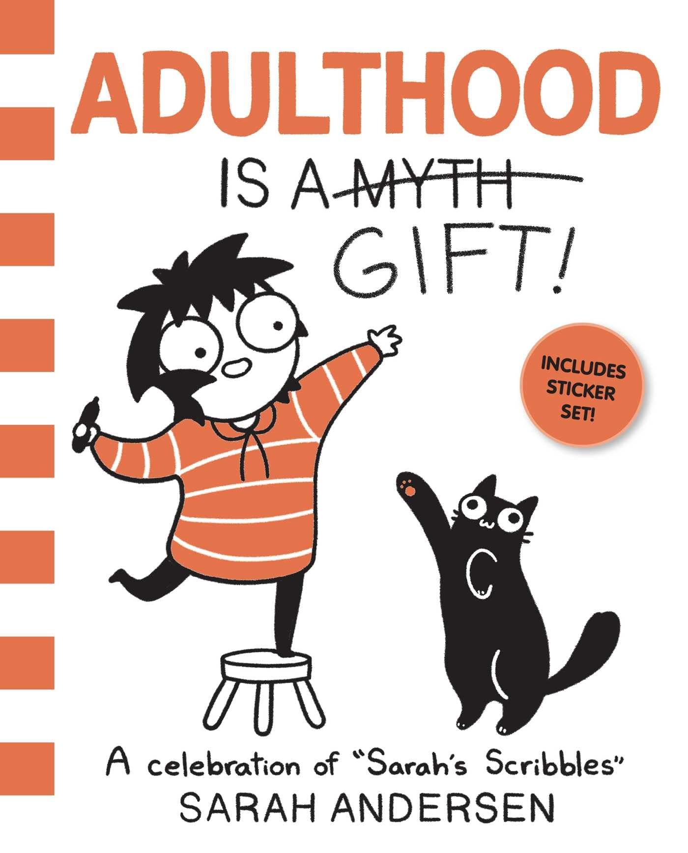 Libro: Adulthood Is a Gift!: A Celebration of Sarah's Scribbles (Volume 5)