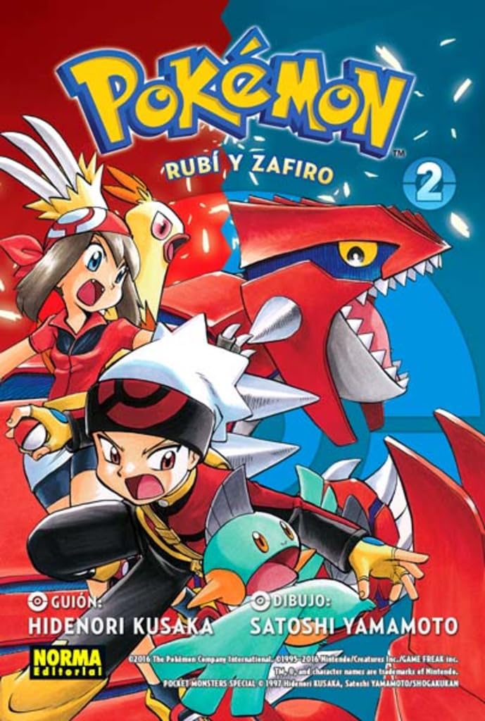 POKEMON 10. RUBÍ Y ZAFIRO 02 (NUEVO PVP)