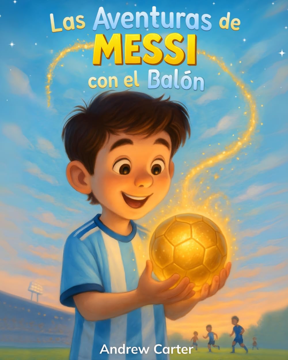 Libro: Las Aventuras de Messi con el Balón: Libro de Fútbol para Niños de 5 a 9 Años · Biografía Ilustrada e Inspiradora de Lionel Messi · Un Regalo Perfecto para Pequeños Futboleros