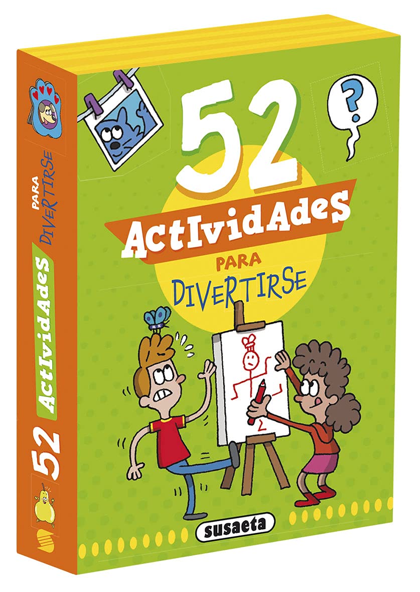 Libro: 52 Actividades para divertirse (Barajas de juegos y actividades)