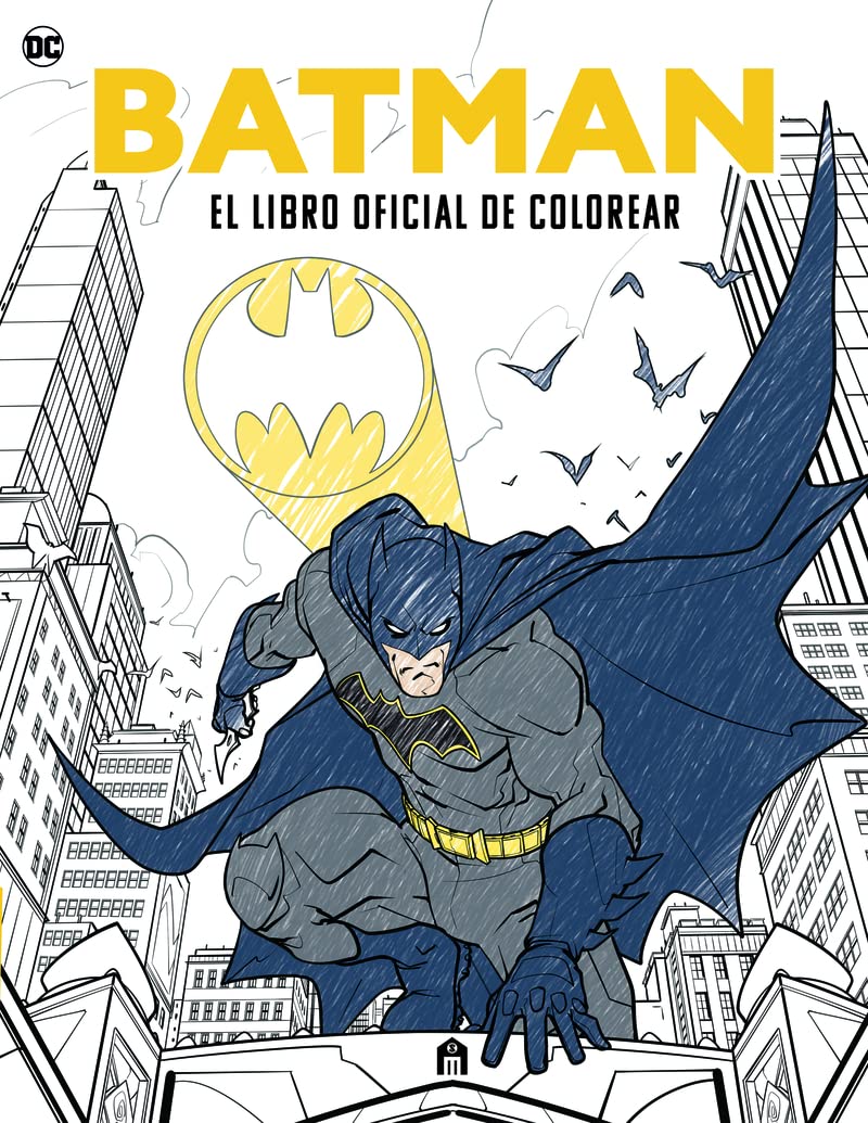 Libro: BATMAN. EL LIBRO OFICIAL DE COLOREAR