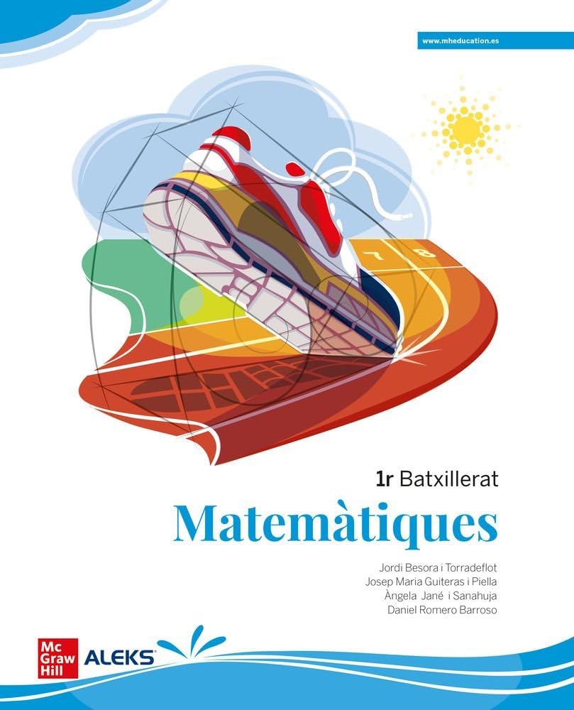 Libro: Matemàtiques 1r Batxillerat - 9788448631352