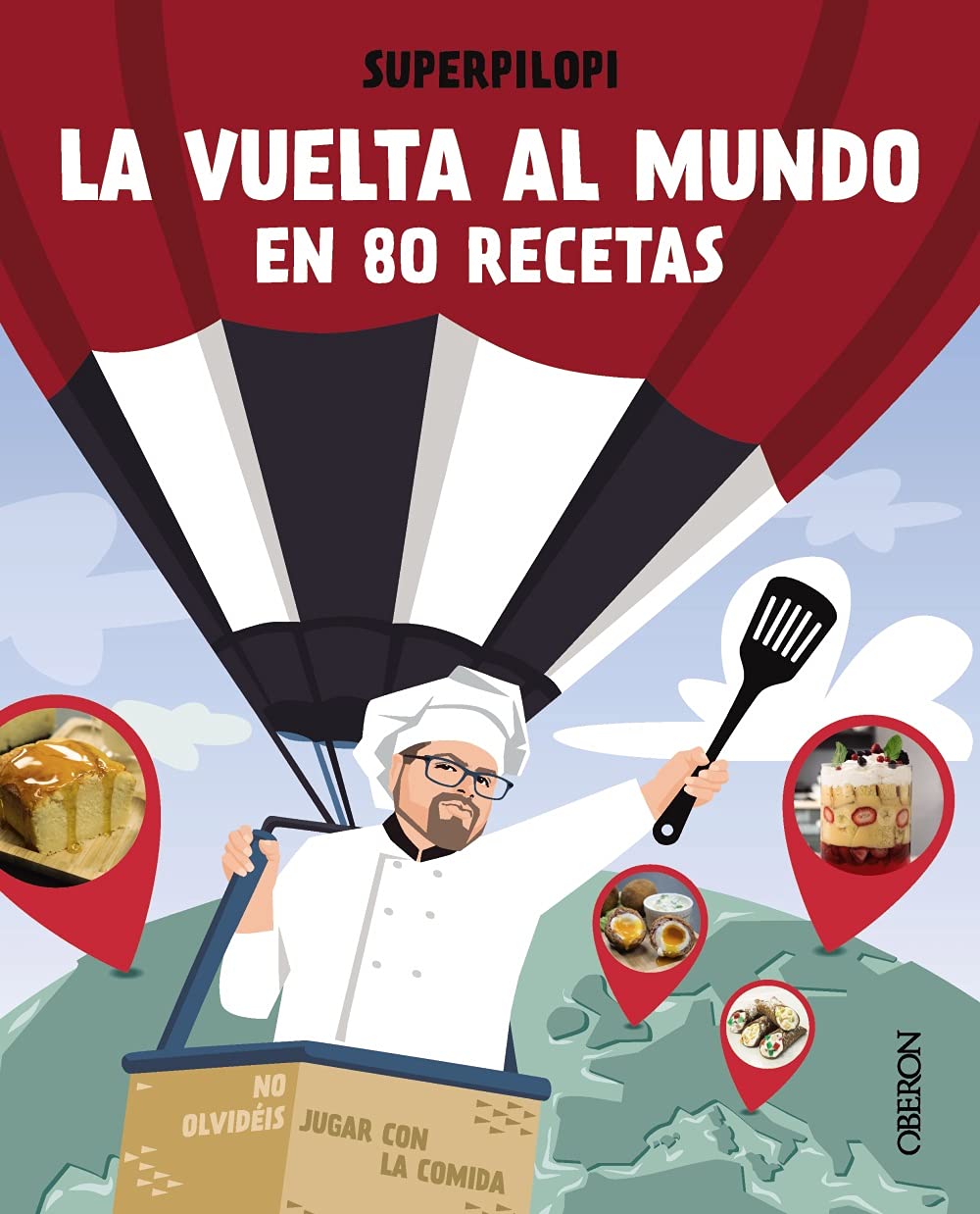 Libro: La vuelta al mundo en 80 recetas: No olvidéis jugar con la comida