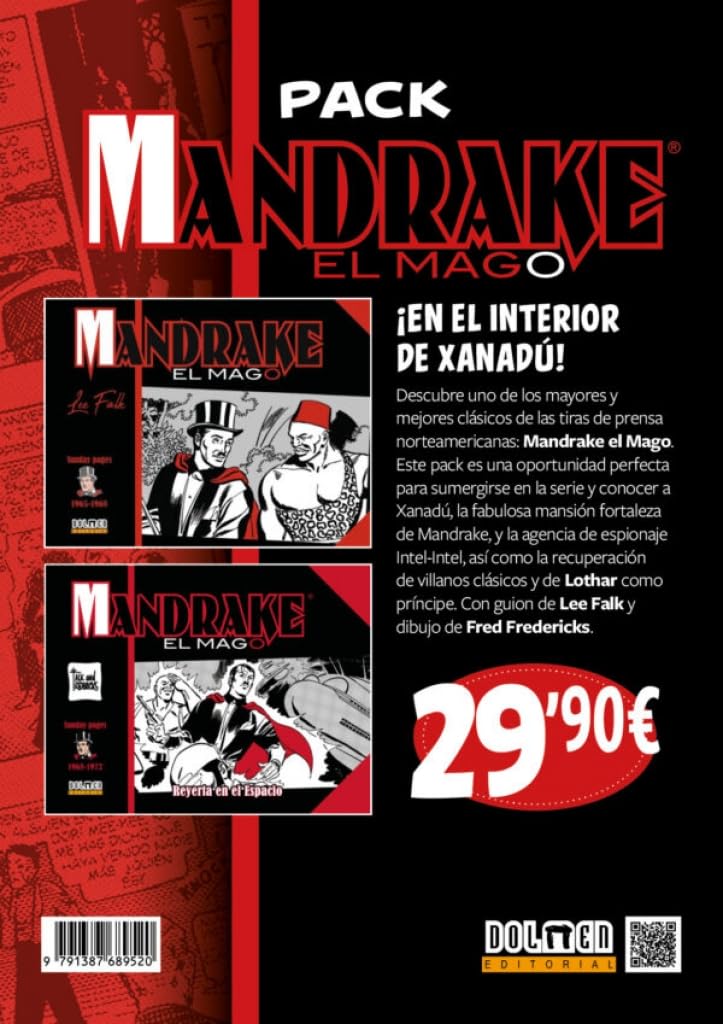 Libro: PACK - MANDRAKE EL MAGO