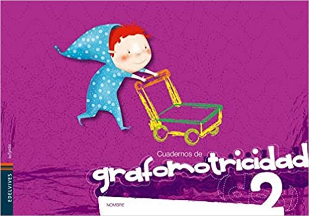 Libro: Cuadernos de grafomotricidad 2