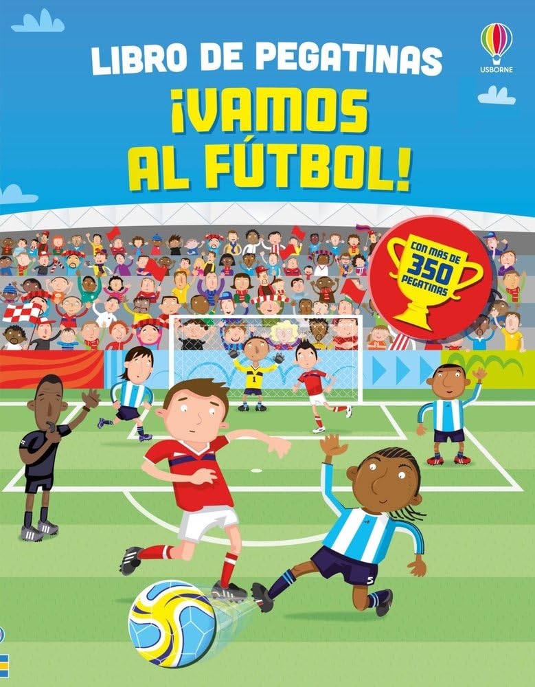 ¡Vamos al fútbol! (Pegatinas para todos)